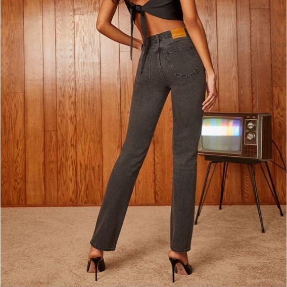 Denim Forum The Nina Super High Rise Cigarette 30L - Picture 1 of 6